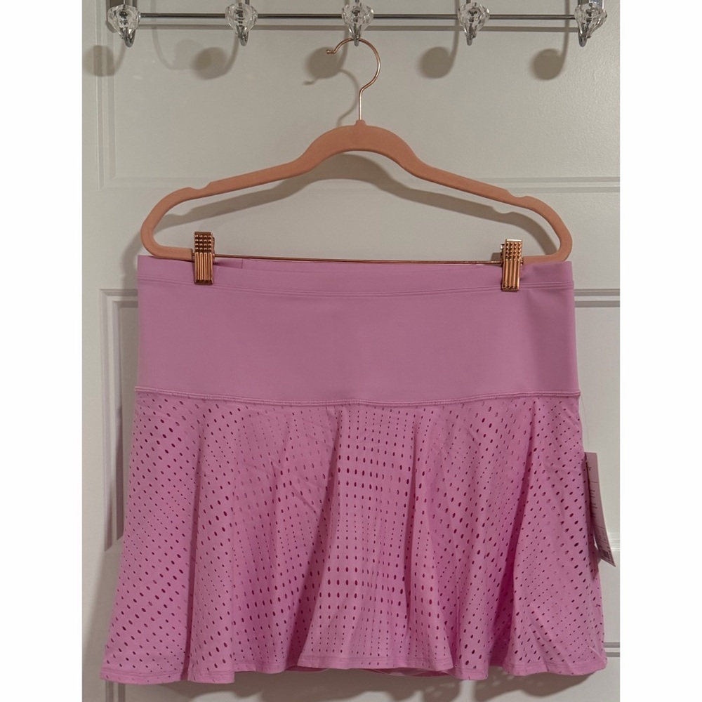 Athleta Pink “Opaque Lilac” A-Game 14” Skort NWT SZ 1X - Picture 6 of 16